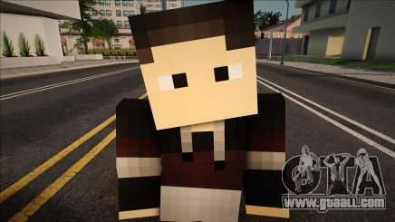 Minecraft Ped Omyst for GTA San Andreas
