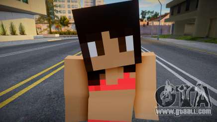Minecraft Ped Hfybe for GTA San Andreas