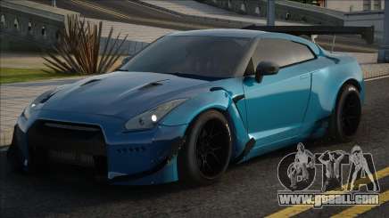 Nissan Skyline GT-R Blue for GTA San Andreas