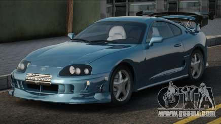 Toyota Supra Blu for GTA San Andreas