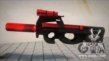 Red Gun Mp5lng for GTA San Andreas