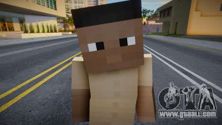 Minecraft Ped Big Bear v1 for GTA San Andreas