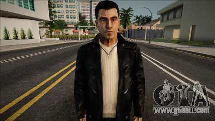 Leather Gangsta Man for GTA San Andreas