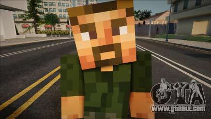 Minecraft Ped Swmyhp2 for GTA San Andreas