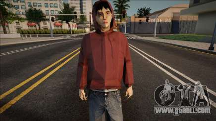 Young guy in a hood for GTA San Andreas