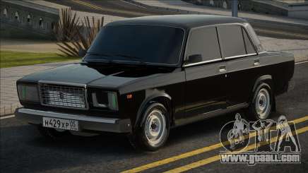Vaz 2107 Black Ver for GTA San Andreas