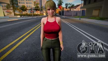 DOAXVV Monica - Halter Cargo Pants v2 for GTA San Andreas