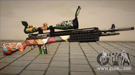New Sniper Rifle [v28] for GTA San Andreas