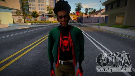 Miles Morales Hoodie Suit ( ITVS ) for GTA San Andreas