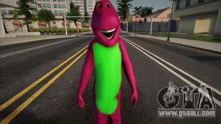 Barney The Dinosaur Skin for GTA San Andreas