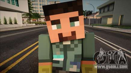 Minecraft Ped Janitor for GTA San Andreas