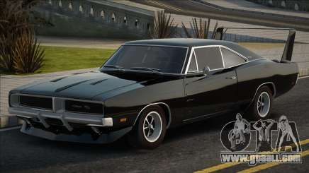 Dodge Charger Black for GTA San Andreas