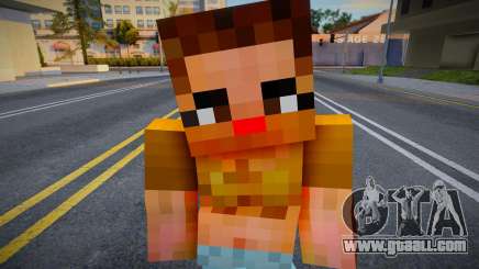 Minecraft Ped Dnfylc for GTA San Andreas