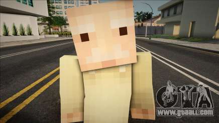 Minecraft Ped Wmost for GTA San Andreas
