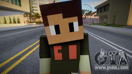 Minecraft Ped Denise for GTA San Andreas
