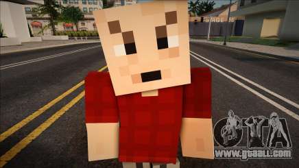 Minecraft Ped Omost for GTA San Andreas
