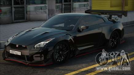 Nissan GTR 2017 Black for GTA San Andreas