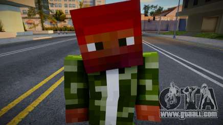 Minecraft Ped Emmet for GTA San Andreas