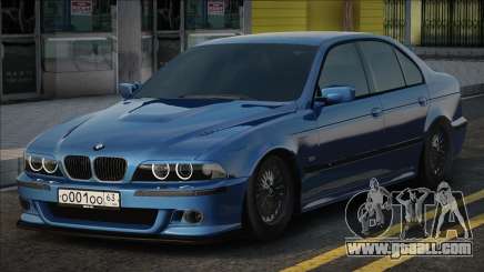 BMW M5 E39 [Blu] for GTA San Andreas