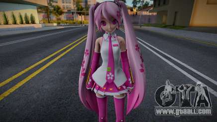 PDFT Hatsune Miku: Sakura Miku v2 for GTA San Andreas