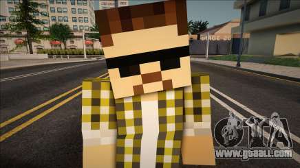 Minecraft Ped Hmycr for GTA San Andreas