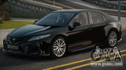 Toyota Camry XV70 Black for GTA San Andreas