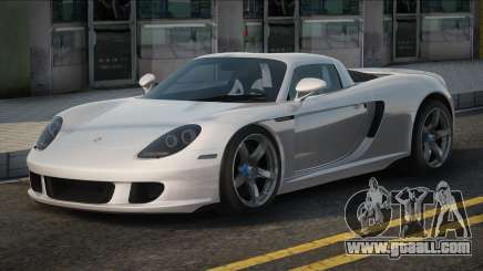 Porsche Carrera GT White for GTA San Andreas