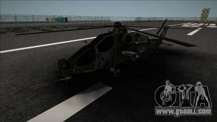 TUSAŞ T-129 Atak Helikopteri Modu for GTA San Andreas