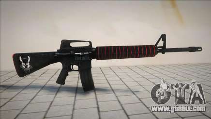 Red Gun M4 for GTA San Andreas