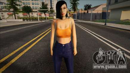 Irina in ordinary clothes for GTA San Andreas