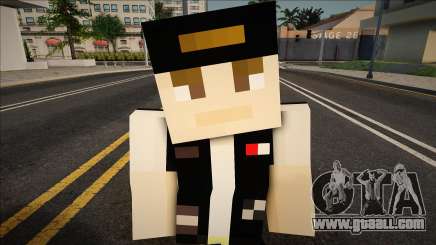 Minecraft Ped Wmycr for GTA San Andreas