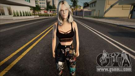 Diana in casual clothes for GTA San Andreas