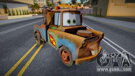 Skin de Mate de Cars 2 for GTA San Andreas