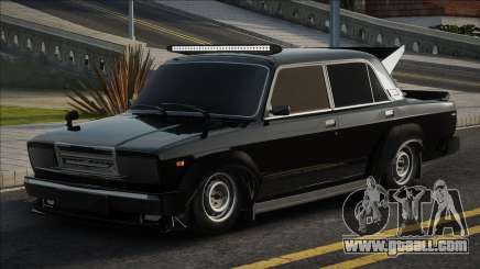 Vaz 2107 New Black for GTA San Andreas