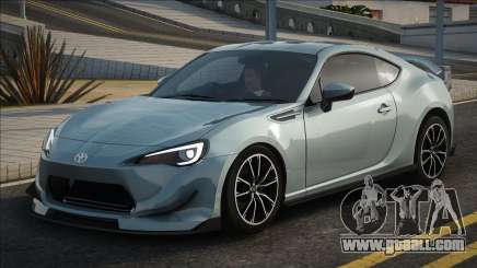 Toyota GT86 Grey for GTA San Andreas