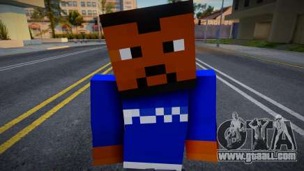 Minecraft Ped Madd Dogg for GTA San Andreas