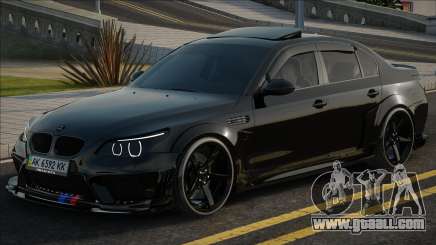 BMW M5 E60 Black ver for GTA San Andreas