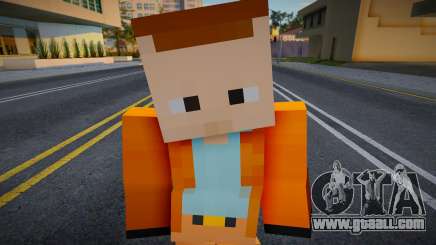Minecraft Ped Vmaff4 for GTA San Andreas
