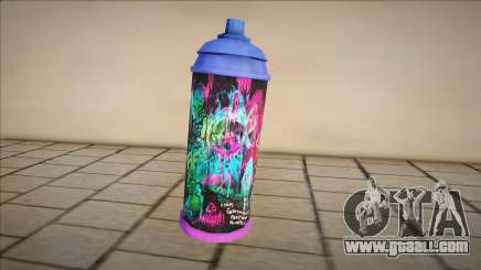 Japan Style Spraycan for GTA San Andreas