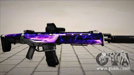 M4 Purple for GTA San Andreas
