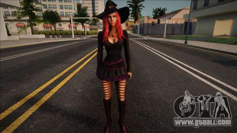 Cute girl in outfit for GTA San Andreas