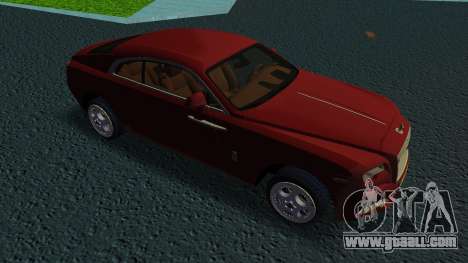 Rolls Royce Wraith series 2 for GTA Vice City