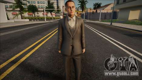 A young guy in a suit for GTA San Andreas
