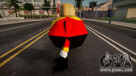 Sonic R Skin - Eggman for GTA San Andreas