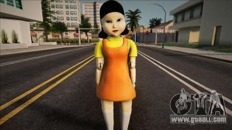 Squid Doll for GTA San Andreas