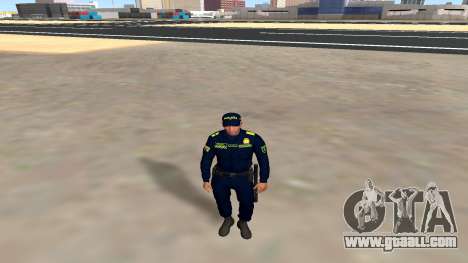 Colombia Police Patrolman 2024 for GTA San Andreas