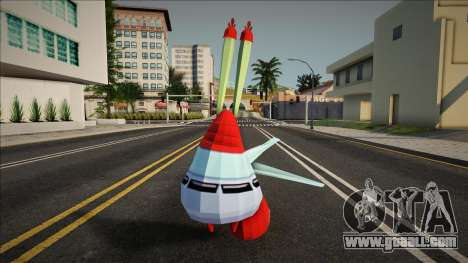 Mr Krabs from Sponge Bob for GTA San Andreas