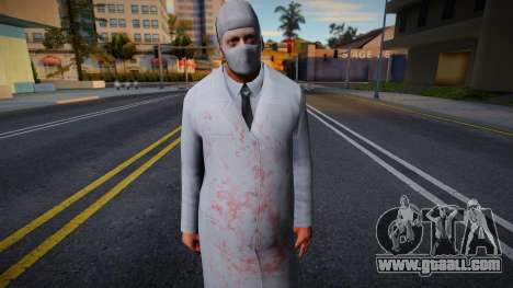 German scientist face mask o Científico aleman c for GTA San Andreas