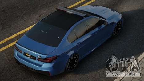 BMW F90 Blue for GTA San Andreas