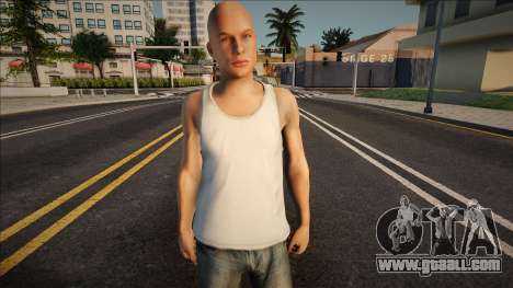 A new man in a T-shirt for GTA San Andreas